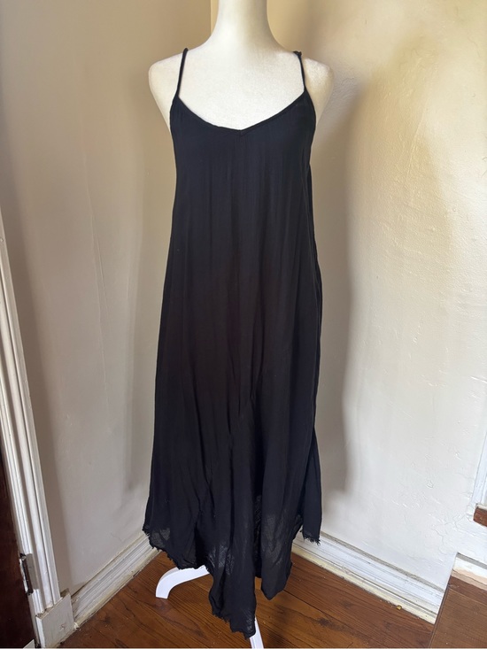 Graham & Spencer Dresses & Skirts - Black Maxi Slip Dress with Spaghetti Straps
